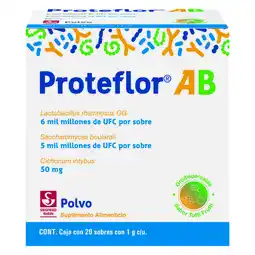 Farmacias YZA Proteflor AB - Caja con 20 sobres de 1 gr (Probióticos) oferta