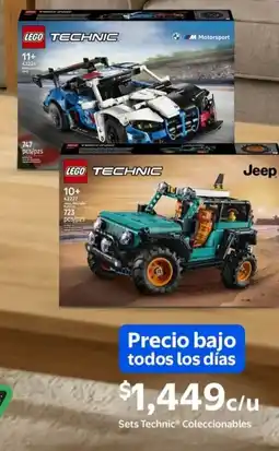 Walmart Sets technic coleccionables oferta