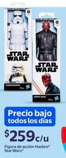 Walmart Star wars hasbro figura de acción oferta