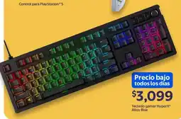 Walmart HyperX alloy rise teclado gamer oferta