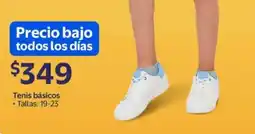 Walmart Tenis básicos oferta