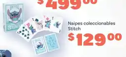 Soriana Híper Stitch naipes coleccionables oferta