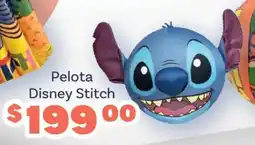 Soriana Híper Stitch pelota disney oferta