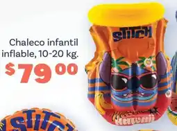 Soriana Híper Chaleco infantil inflable oferta