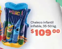 Soriana Híper Chaleco infantil inflable oferta