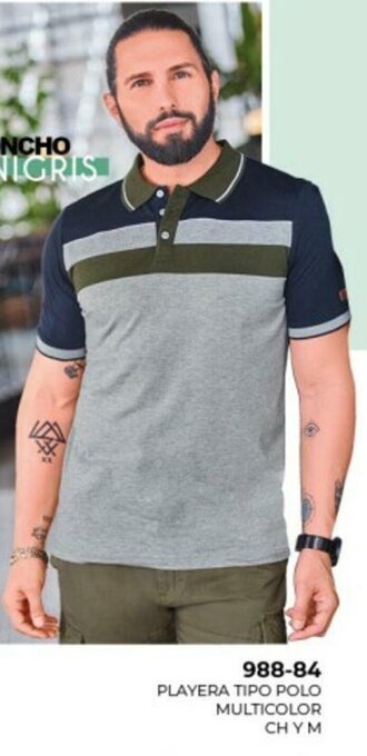 Cklass 988-84 Playera Tipo Polo oferta