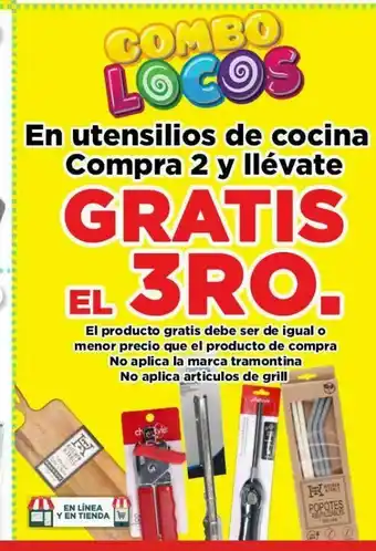 HEB Utensilios de cocina oferta