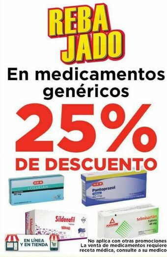HEB Medicamentos oferta