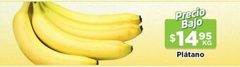 HEB Platano 1 kg oferta