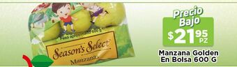 HEB Manzana golden en bolsa 600 g oferta
