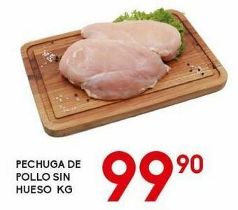 Alsuper Pechuga de pollo sin hueso kg oferta