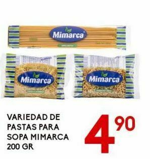 Pasta para sopa mimarca 200g