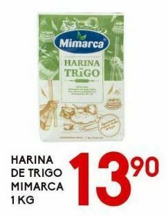 Alsuper Harina de trigo mimarca 1kg oferta
