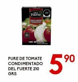 Alsuper Puré de tomate condimentado del fuerte 210g oferta