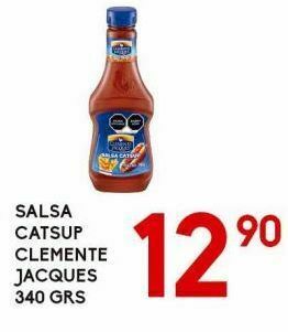 Alsuper Salsa catsup clemente jacques 340g oferta