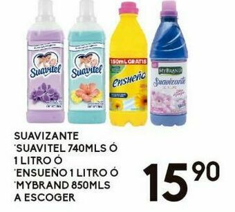 Alsuper Suavizante suavitel 740ml o 1l o ensueño 1l oferta