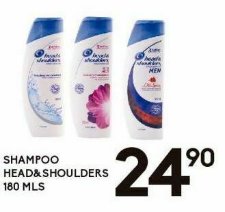 Alsuper Shampoo head & shoulders 180ml oferta