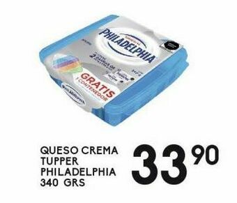 Alsuper Queso crema tupper philadelphia 340g oferta