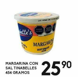 Margarina con sal tinabelles 454g