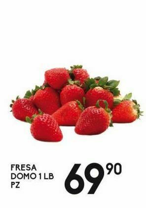 Alsuper Fresa en domo 1lb pz oferta