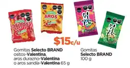 Chedraui aros durazno-Valentina ositos-Valentina oferta