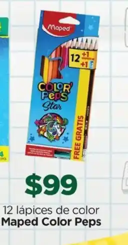 Chedraui 12 lápices de color oferta