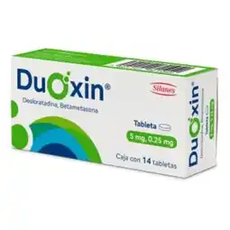 Farmacias Bazar DUOXIN 5/0.25MG 14 TABLETAS oferta