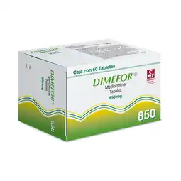 Farmacias Bazar DIMEFOR 850MG 60 TABLETAS oferta