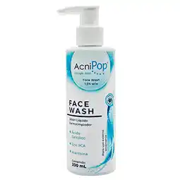 Farmacias Bazar ACNI POP FACE WASH JABON LIQUIDO DERMOLIMPIADOR 200ML oferta