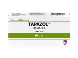 Farmacias Bazar TAPAZOL 10MG 20 TABLETAS oferta