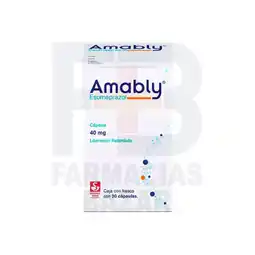 Farmacias Bazar AMABLY 40MG 30 CAPSULAS oferta