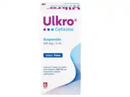 Farmacias Bazar ULKRO SUSPENSION SABOR FRESA 100MG/5ML 100ML oferta