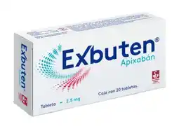 Farmacias Bazar EXBUTEN 2.5MG 20 TABLETAS oferta