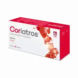 Farmacias Bazar CORIATROS 8MG 28 TABLETAS oferta