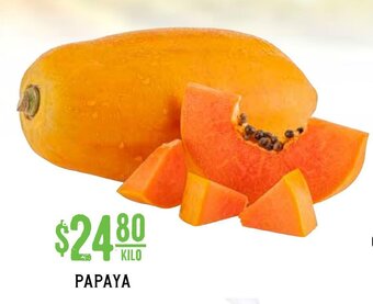 Soriana Híper Papaya oferta