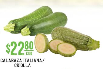 Soriana Híper Calabaza Italiana/Criolla oferta