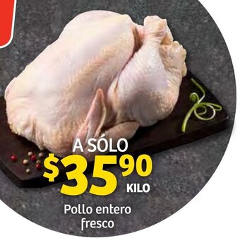 Soriana Híper Pollo Entero Fresco oferta
