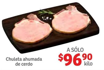 Soriana Híper Chuleta Ahumada de Cerdo oferta