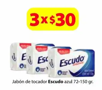 Zorro Jabón de Tocador Escudo Azul 3x72-150g oferta