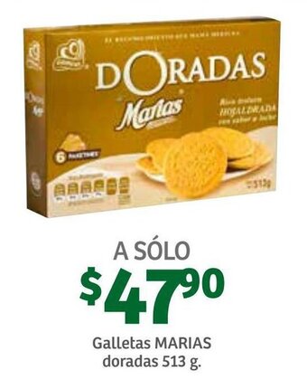 Soriana Híper Galletas Marias Doradas 513g oferta