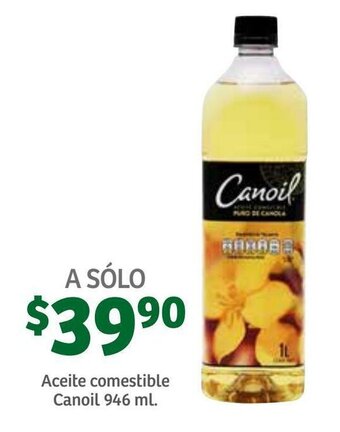 Soriana Híper Aceite Comestible Canoil 946ml oferta