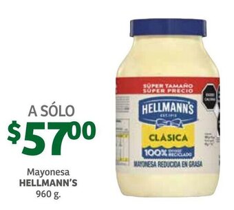 Mayonesa Hellmann's 960g