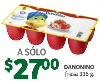 Soriana Híper Danonino Fresa 336g oferta