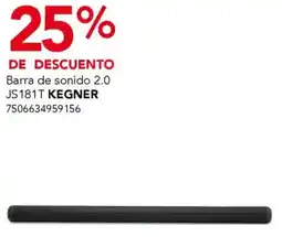 City Club Kegner barra de sonido 2.0 oferta