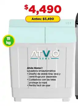 Bodega Aurrerá Atvio home lavadora smiautomática oferta