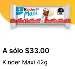 OXXO Kinder maxi oferta