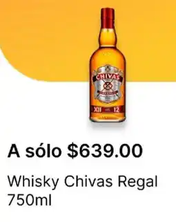 OXXO Chivas whisky regal oferta