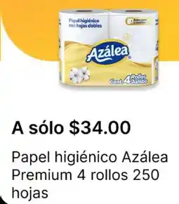 OXXO Azálea papel higiénico premium oferta