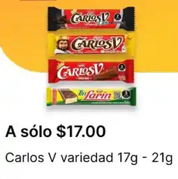 OXXO Carlos V variedad oferta