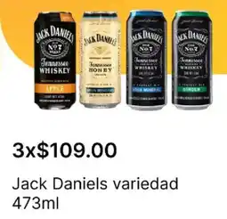 OXXO Jack daniels variedad oferta